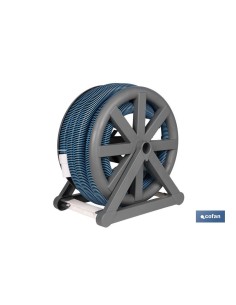 ENROLLADOR MANGUERA EVA 13 M X 38 MM PARA PISCINAS 480 X 320 X 520 MM