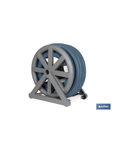 ENROLLADOR MANGUERA EVA 13 M X 38 MM PARA PISCINAS 480 X 320 X 520 MM