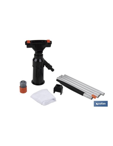 ASPIRADOR PARA PISCINA CON PÉRTIGA 120 CM 230 X 135 MM