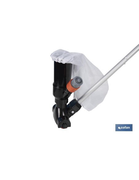 ASPIRADOR PARA PISCINA CON PÉRTIGA 120 CM 230 X 135 MM