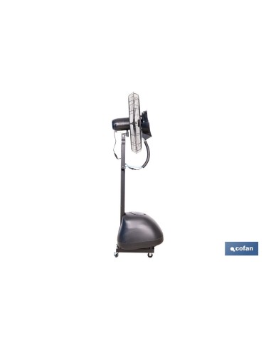 VENTILADOR INDUSTRIAL DE PIE CON NEBULIZACIÓN Y 3 VELOCIDADES Ø65 CM 260 W