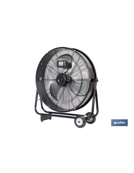 VENTILADOR INDUSTRIAL DE SUELO CON 3 VELOCIDADES Ø75 CM 200 W