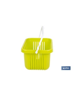 CESTA PARA PINZAS VERDE LIMA 27 X 21 X 14 CM 2