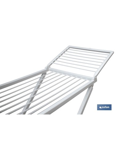 TENDEDERO EN RESINA BLANCO 20M DE TENDIDO 181 X 109X 55 CM