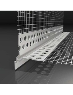 PERFIL GOTERON PVC BIGMAT 4MM L:2,5M MALLA