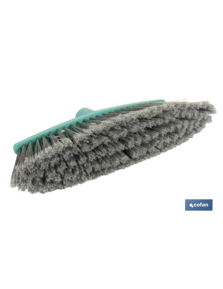 CEPILLO DE BARRER PLUMADO PEQUEÑOS ESPACIOS VERDE AGUA 33 X 8 X 9.5 cm (11) CM)