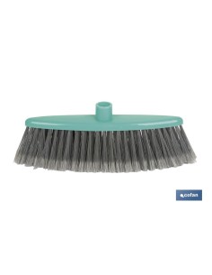 CEPILLO DE BARRER PLUMADO VERDE AGUA 37 X 8.5 X 9 (12) CM 2