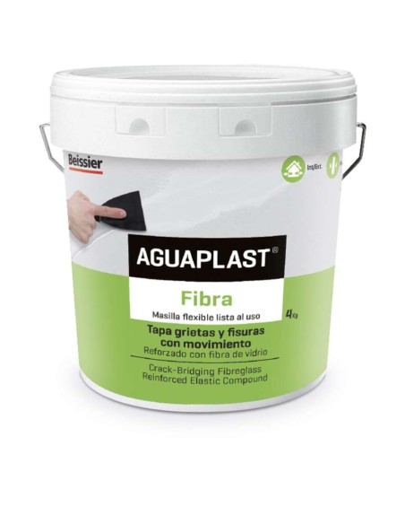 MASILLA FLEXIBLE AGUAPLAST FIBRA EN PASTA 4KG (C) BEISSIER S