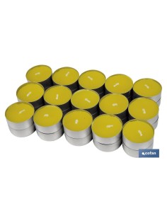 PACK DE 30 VELAS DE CITRONELA 12 G