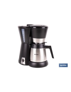 CAFETERA ELÉCTRICA DE GOTEO CON JARRA TERMO 800 W 12 TAZAS 1,2 L
