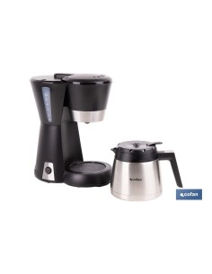 CAFETERA ELÉCTRICA DE GOTEO CON JARRA TERMO 800 W 12 TAZAS 1,2 L 2