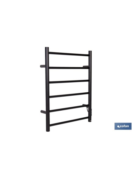 TOALLERO ELÉCTRICO NEGRO 80 W 68 X 53 X 10.5 CM IP44