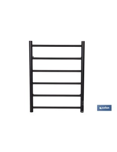 TOALLERO ELÉCTRICO NEGRO 80 W 68 X 53 X 10.5 CM IP44 2