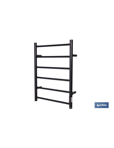 TOALLERO ELÉCTRICO NEGRO 80 W 68 X 53 X 10.5 CM IP44