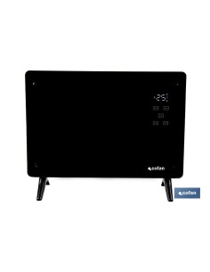 CONVECTOR DE PANEL DE VIDRIO PANTALLA LED 1500 W 2