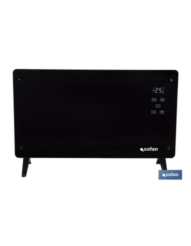CONVECTOR DE PANEL DE VIDRIO PANTALLA LED 2000 W