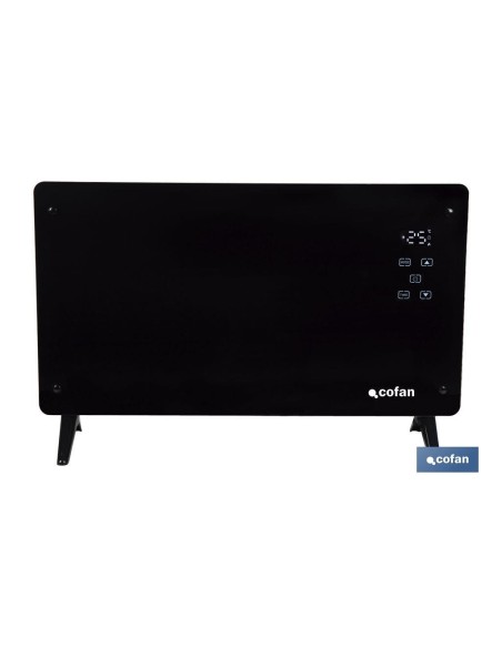 CONVECTOR DE PANEL DE VIDRIO PANTALLA LED 2000 W