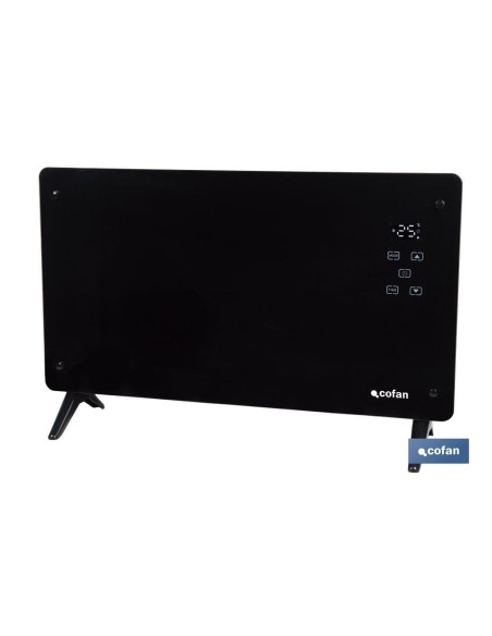 CONVECTOR DE PANEL DE VIDRIO PANTALLA LED 2000 W