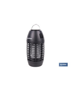 LÁMPARA LED ANTIINSECTOS USB RECARGABLE 2