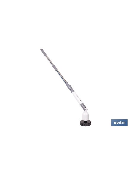CEPILLO DE LIMPIEZA ELÉCTRICO RECARGABLE POR USB CON 2 VELOCIDADES Y 11 ACCESORIOS INTERCAMBIABLES