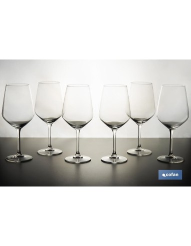 PACK DE 6 COPAS VINO 53 CL GAMA ARISVI
