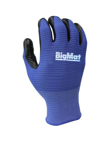 GUANTE BIGMAT PALMA NITRILO RUGOSO T.10