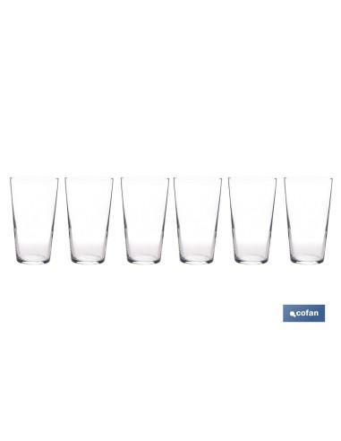 PACK DE 6 UDS. VASO COMBINADO 47 CL BARMAN