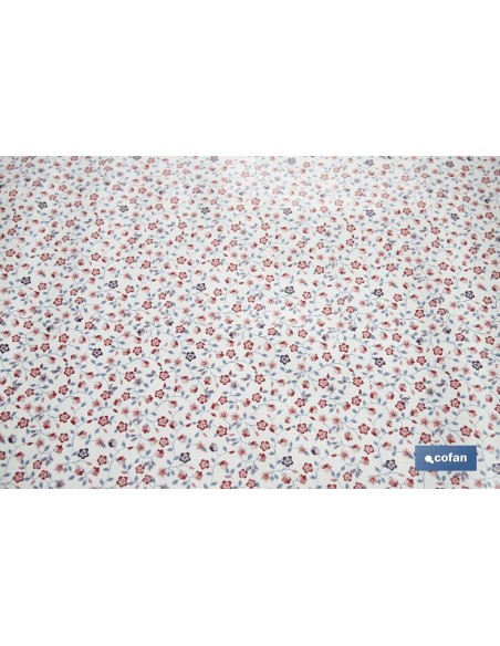 ROLLO DE HULE DISEÑO FLOR 1,40 X 20 M