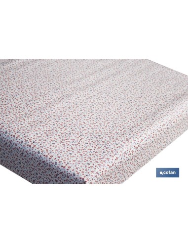 ROLLO DE HULE DISEÑO FLOR 1,40 X 20 M