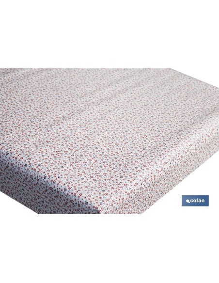 ROLLO DE HULE DISEÑO FLOR 1,40 X 20 M