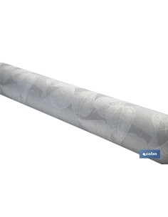 ROLLO DE MANTEL ANTIMANCHAS RESINADO FICUS 60 % ALGODÓN, 40 % POLIÉSTER 1,40 X 20 M
