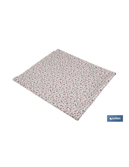 HULE ANTIMANCHAS FLOR 1,40 X 1,40 M