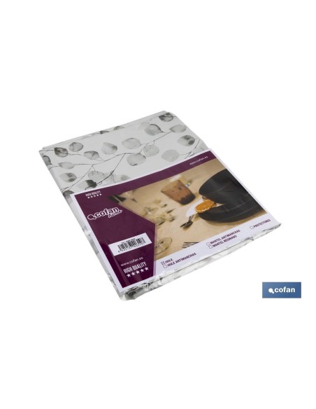 HULE ANTIMANCHAS EUCALIPTO 1,40 x 2,50 M