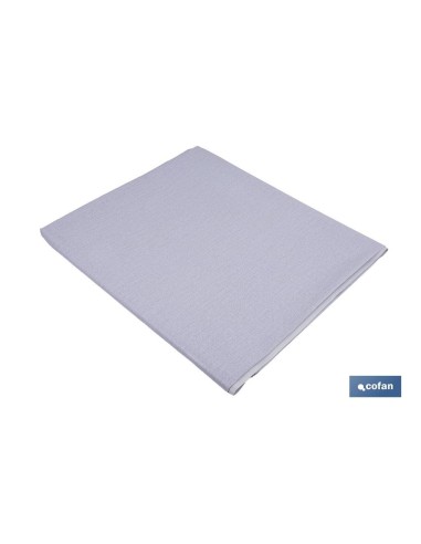 MANTEL ANTIMANCHAS ESTERILLA GRIS 1,40 X 2,00