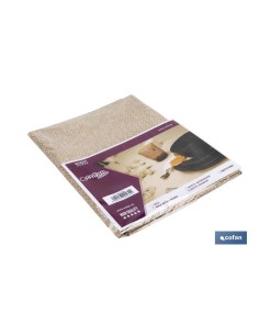 MANTEL ANTIMANCHAS RESINADO TEXTURA BEIGE 1,40 x 3,00m 2