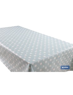 ROLLO DE HULE DISEÑO MARGARITAS JADE 1,40 x 25 M 2