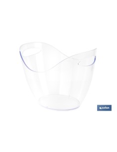 CUBITERA TRANSPARENTE POLIESTIRENO 8 L 2