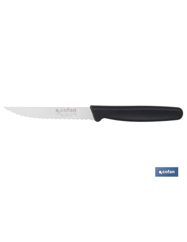 PACK DE 25 CUCHILLOS DE COCINA MICRODENTADO 10,5 cm