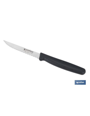 PACK DE 25 CUCHILLOS DE COCINA MICRODENTADO 10,5 cm