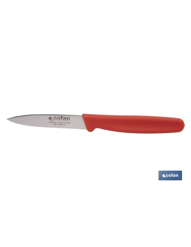PACK DE 3 CUCHILLOS PUNTILLA COLOR ROJO VERDE AZUL