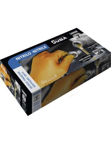 PACK 50 GUANTES NITRILO T.9