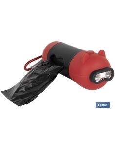 PACK DE DISPENSADOR DE BOLSAS MASCOTA, COMEDERO BEBEDERO Y JUGUETE MORDEDOR PERROS 2