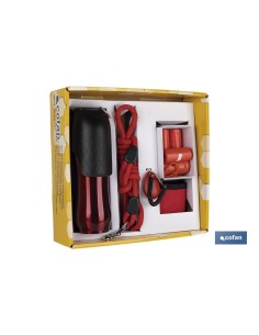 PACK DE ACCESORIOS DE PERROS, CORREA EXTENSIBLE PERROS Y PEINE DOBLE CARA MASCOTAS 2