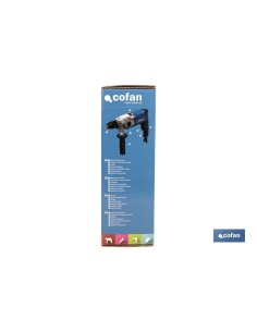 TALADRO PERCUTOR 1200 W (1-13 MM) PORTABROCAS AUTOMÁTICO 2
