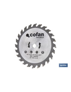 DISCO CORTE 115x10mm 24T MINISIERRA CIRCULAR 2