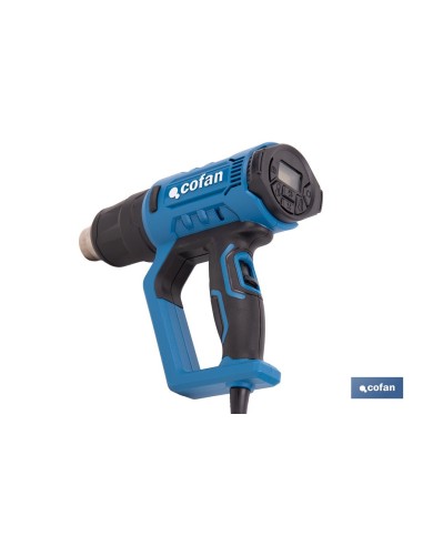 PISTOLA DE AIRE CALIENTE CON LCD DIGITAL DISPLAY 2000 W