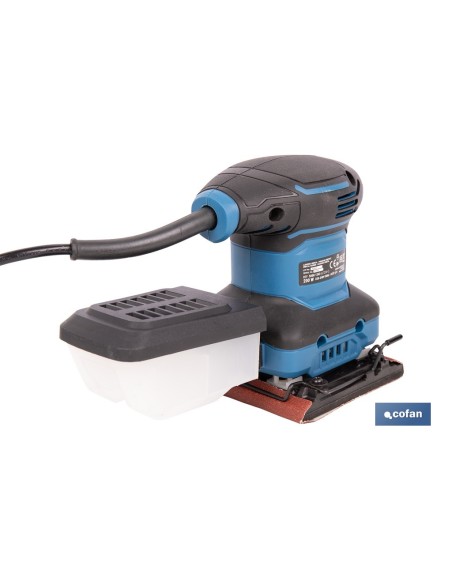 LIJADORA ORBITAL 200 W 14000 RPM 110 X 100 MM