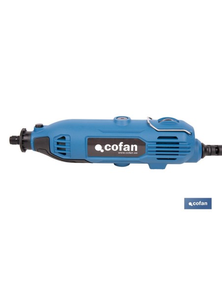 MULTIHERRAMIENTA ROTATIVA 135 W 8000-33000 RPM CON ACCESORIOS