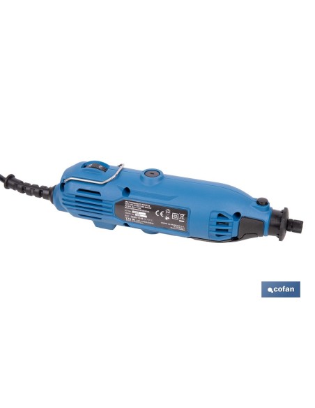 MULTIHERRAMIENTA ROTATIVA 135 W 8000-33000 RPM CON ACCESORIOS