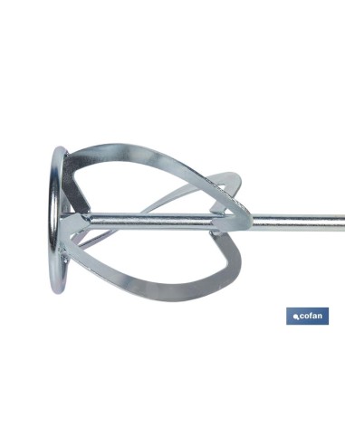 VARILLA MEZCLADORA MORTERO Ø120 600 MM M14